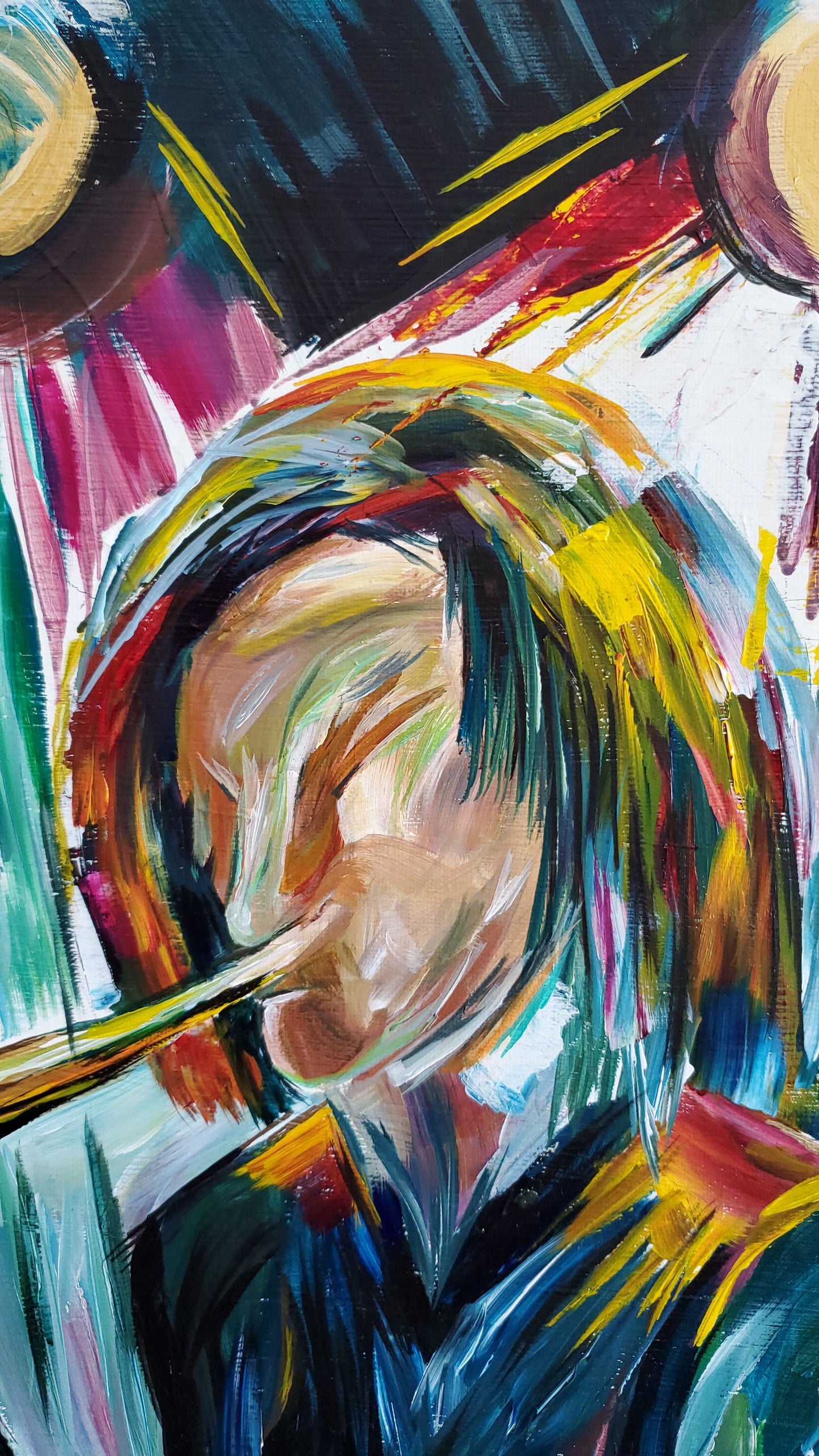 "Kenny and Robert" 36x48 Original Painting