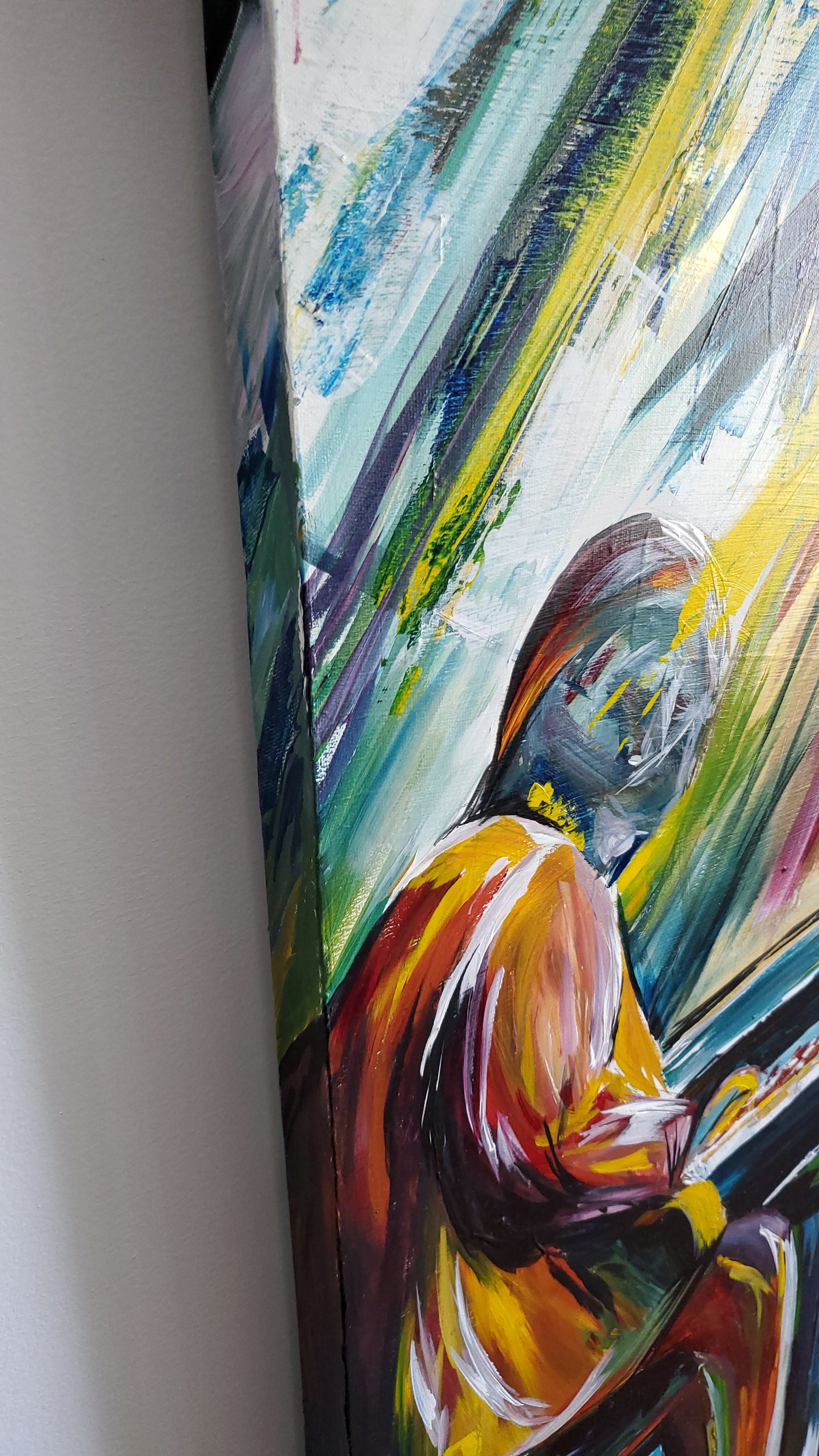 "Kenny and Robert" 36x48 Original Painting