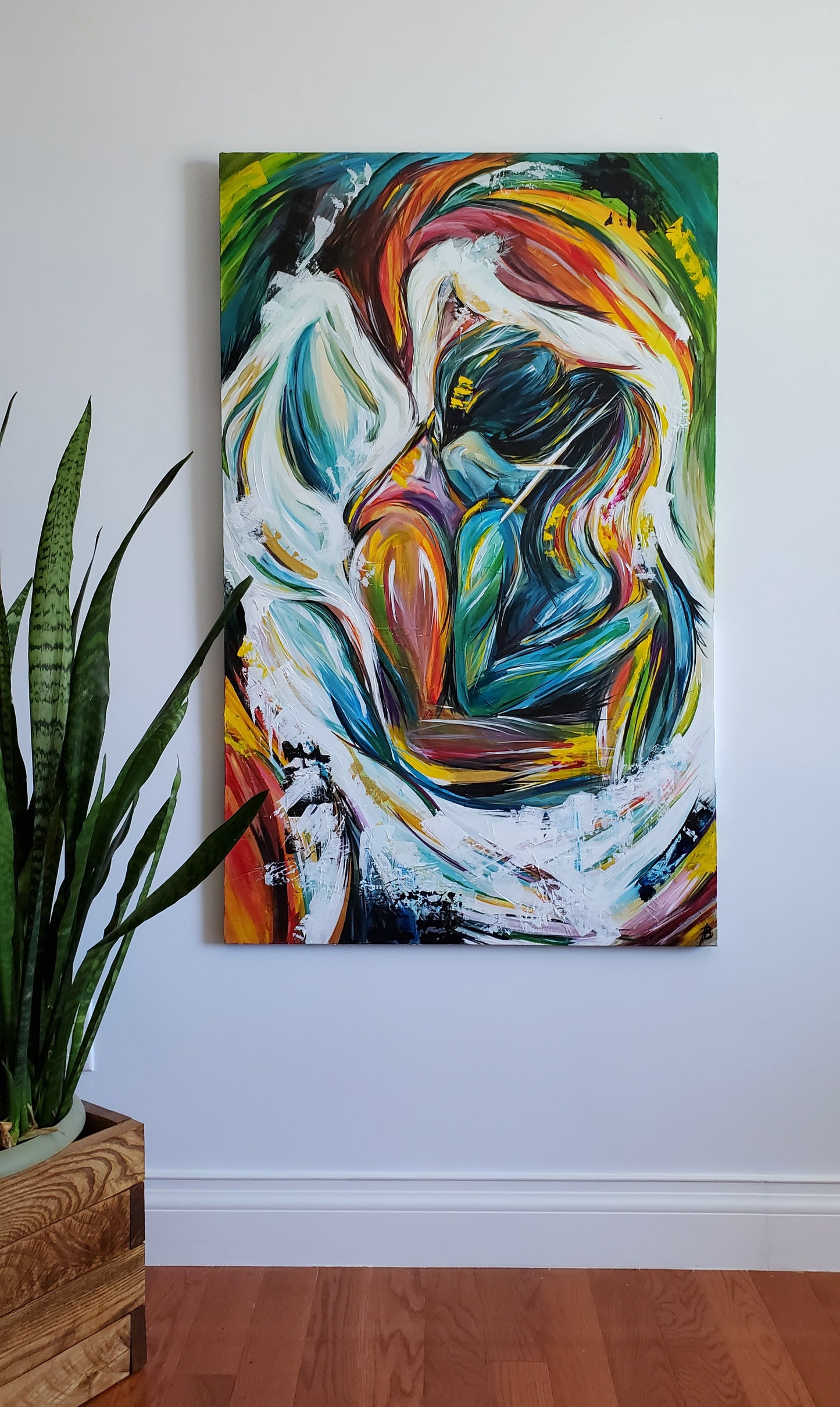 "Warm Embrace" 30x48 Original Painting