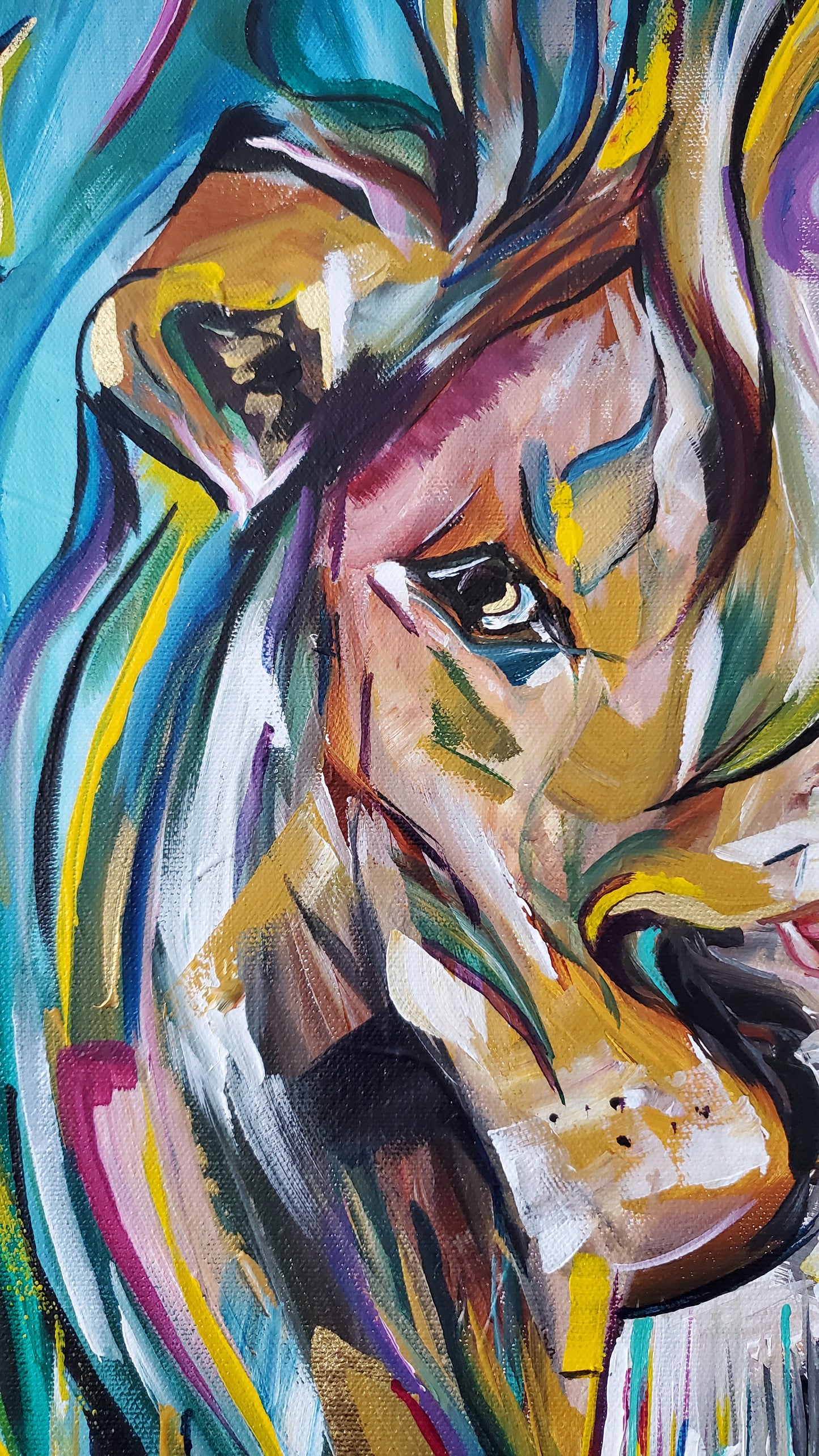 "Rise" 30x40" Original Painting