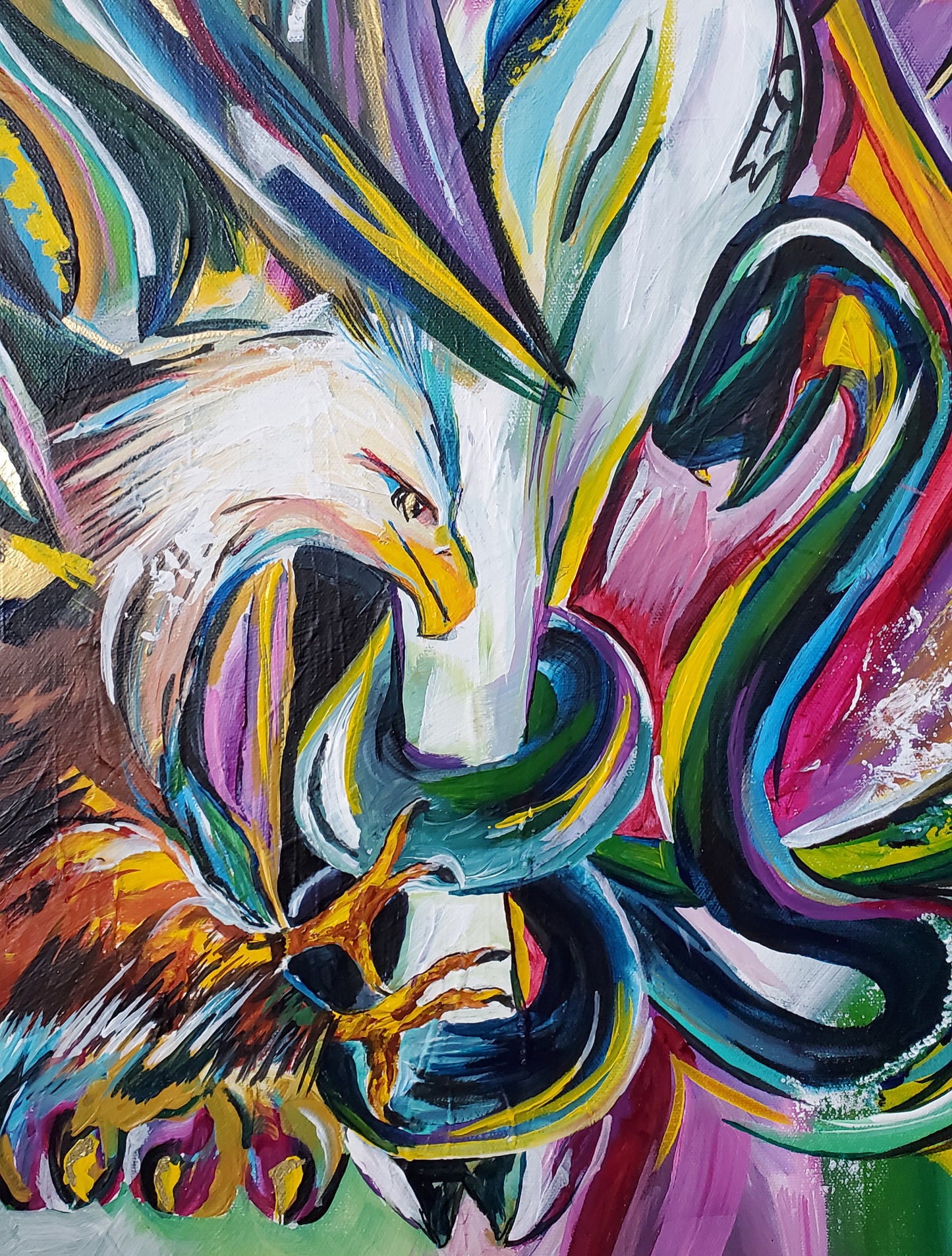 "Rise" 30x40" Original Painting