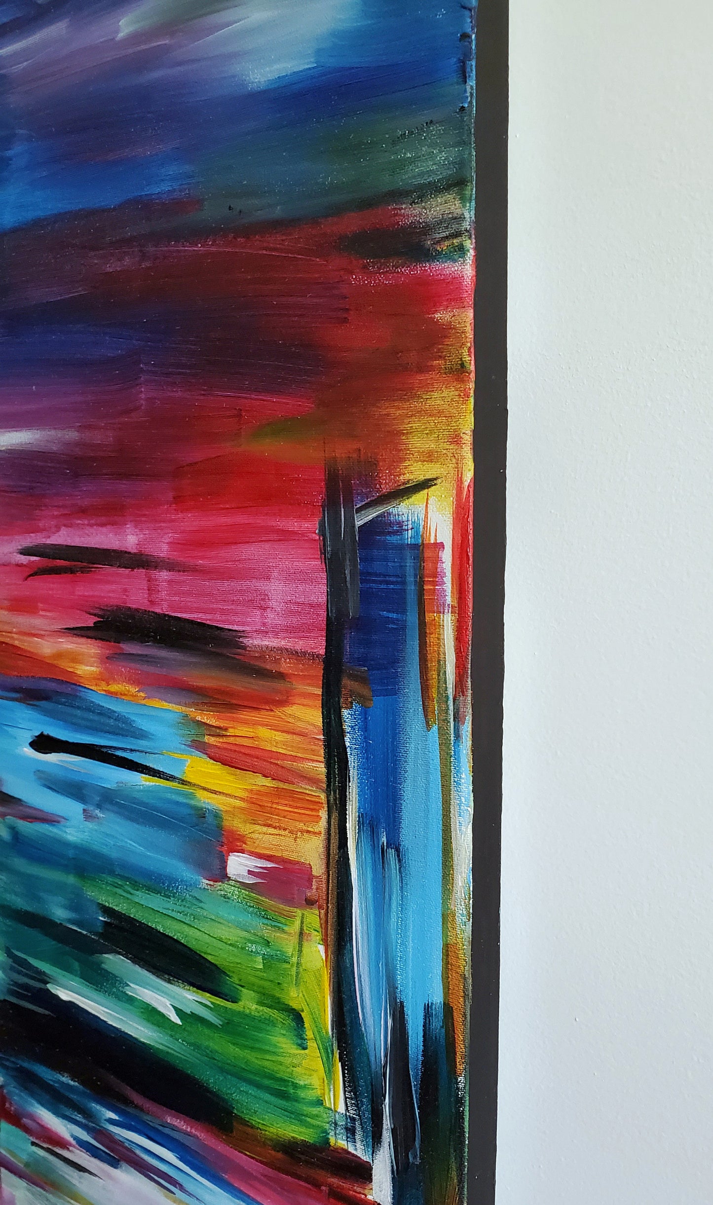 "CN Colors" 30x48 Original Painting